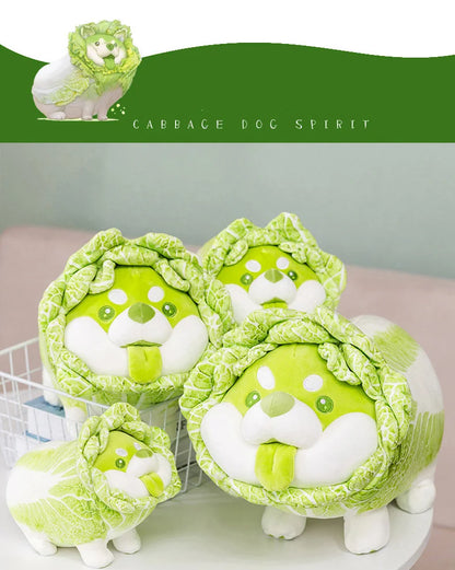 Kale 22-55cm Plush Cabbage Dog