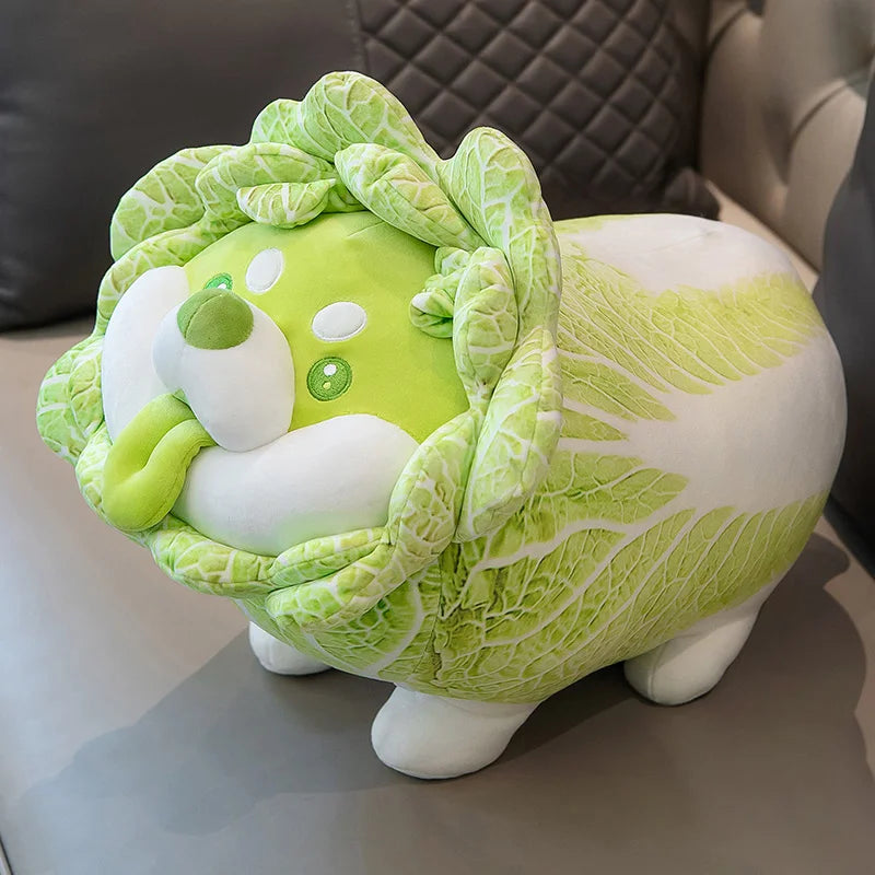 Kale 22-55cm Plush Cabbage Dog