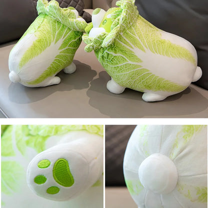 Kale 22-55cm Plush Cabbage Dog