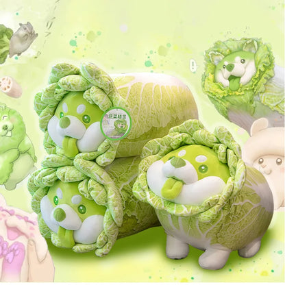 Kale 22-55cm Plush Cabbage Dog