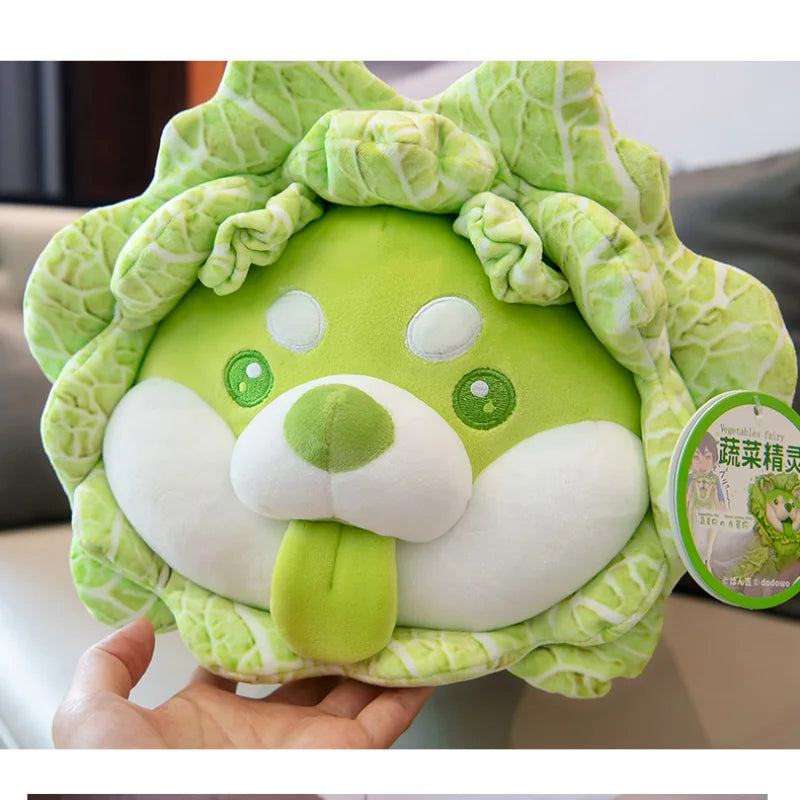 Kale 22-55cm Plush Cabbage Dog