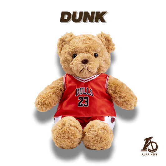 Dunk 25cm Plush Basketball Teddy Bear