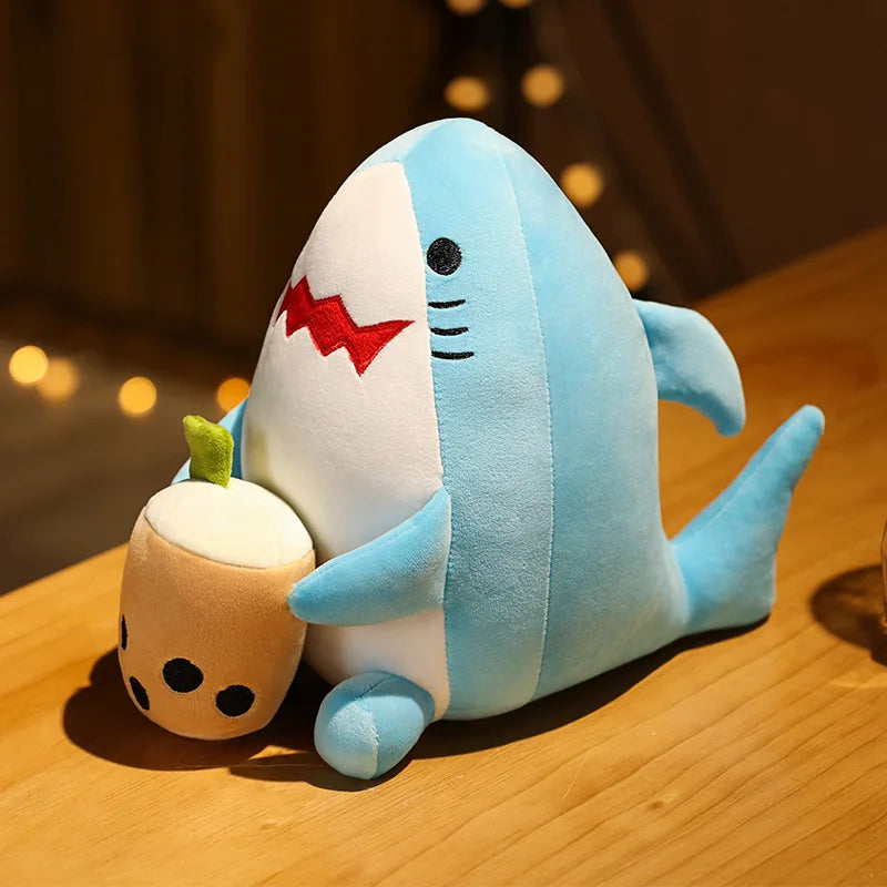 Boda 20cm Plush Milk Tea Shark