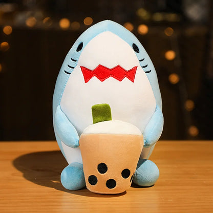 Boda 20cm Plush Milk Tea Shark